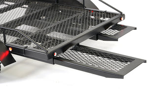 FASTRAX SCALE DUAL AXLE TRUCK CAR TRAILER W/RAMPS & LEDS