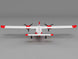 XFLY P68 TWIN 850MM WINGSPAN WITHOUT TX/RX/BATTERY - RED