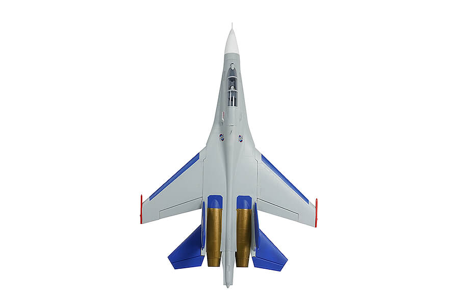 XFLY TWIN 50MM SU-27 EDF 750MM JET W/O TX/RX/BATT - GREY