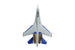 XFLY TWIN 50MM SU-27 EDF 750MM JET W/O TX/RX/BATT - GREY