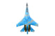 XFLY TWIN 50MM SU-27 EDF 750MM JET WITHOUT TX/RX/BATT - BLUE CAMO