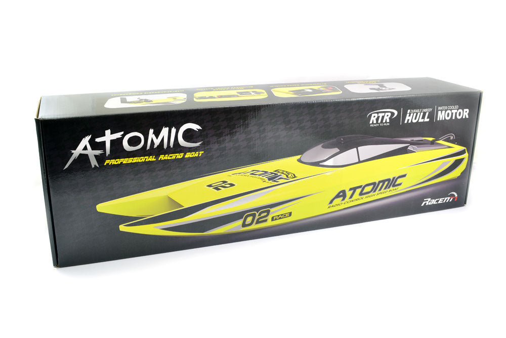 VOLANTEX RACENT ATOMIC 70CM BRUSHLESS RACING BOAT ARTR (YELLOW)
