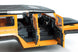 FASTRAX 1/10 RANGER XL HARDBODY & INTERIOR SET 313MM - ORANGE
