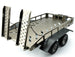 FASTRAX DUAL-AXLE TRAILER W/RAMPS & LEDS (MED 1/12-1/18) - TITANIUM