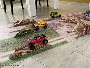 CRAWLER PARK CARPET CIRCUIT OF 79X28INCH 1/24 RC CRAWLER PARK