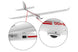 VOLANTEX PHOENIX 2400MM GLIDER W/ABS FUSELAGE ARTF