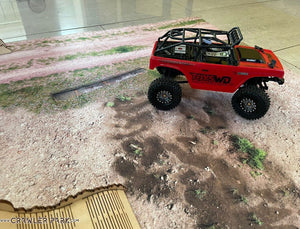 CRAWLER PARK CARPET CIRCUIT OF 79X28INCH 1/24 RC CRAWLER PARK