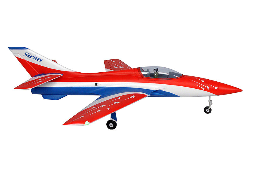 XFLY 80MM SIRIUS EDF SPORT JET 1100MM WINGSPAN WITHOUT TX/RX/BATT