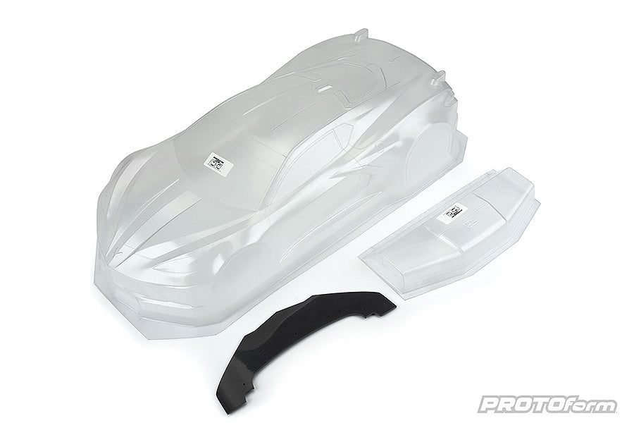 PROTOFORM CHEVROLET CORVETTE C8 CLEAR BODY FOR FELONY/INFRA