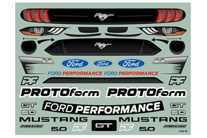 PROTOFORM 2021 FORD MUSTANG GT CLEAR BODY ARRMA FELONY