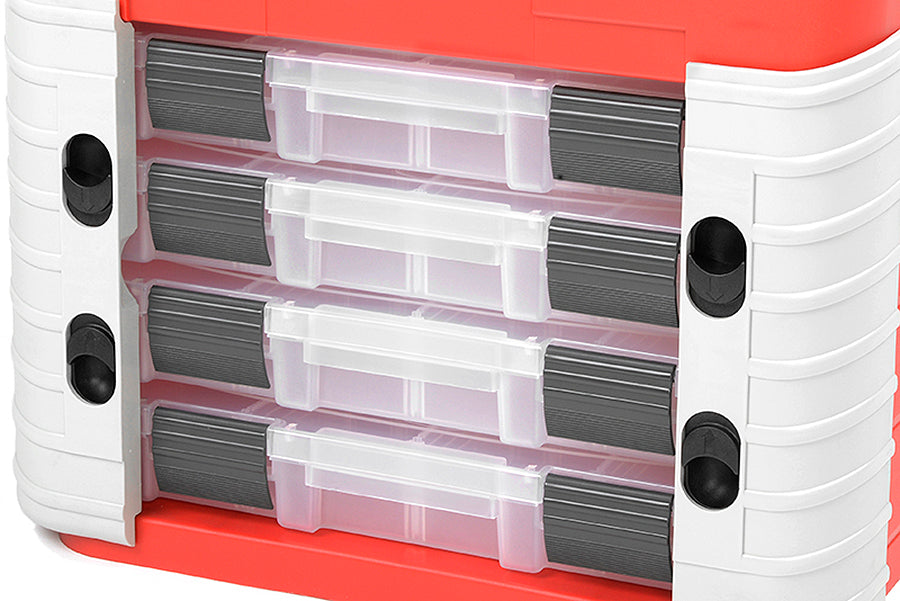 CORALLY PIT CASE 4 ASSORTMENT BOX DRAWERS UNIVERSAL PRECUT FOAM