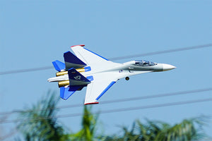 XFLY TWIN 50MM SU-27 EDF 750MM JET W/O TX/RX/BATT - GREY