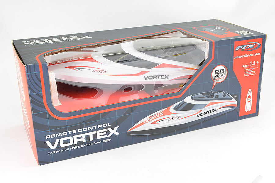 FTX VORTEX HIGH SPEED R/C RACE BOAT 44CM