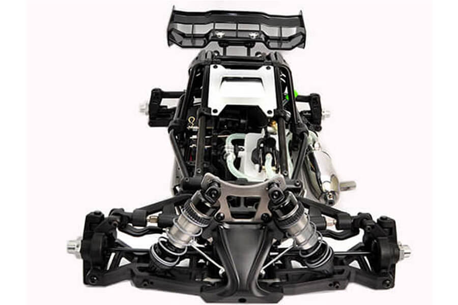 HOBAO HYPER CAGE BUGGY RTR W/MACH*28 ENGINE - BLACK