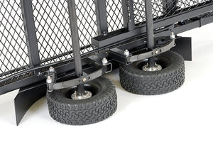 FASTRAX SCALE DUAL AXLE TRUCK CAR TRAILER W/RAMPS & LEDS