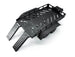 FASTRAX DUAL-AXLE TRAILER W/RAMPS & LEDS (MED 1/12-1/18) - BLACK