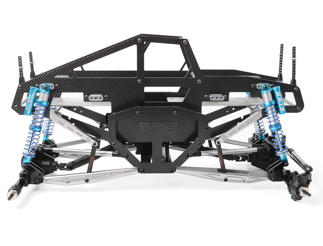 RC4WD CARBON ASSAULT 1/10TH MONSTER TRUCK BUILDER'S KIT W/ MANTICORE LEXAN BODY SET