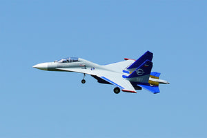XFLY TWIN 50MM SU-27 EDF 750MM JET W/O TX/RX/BATT - GREY