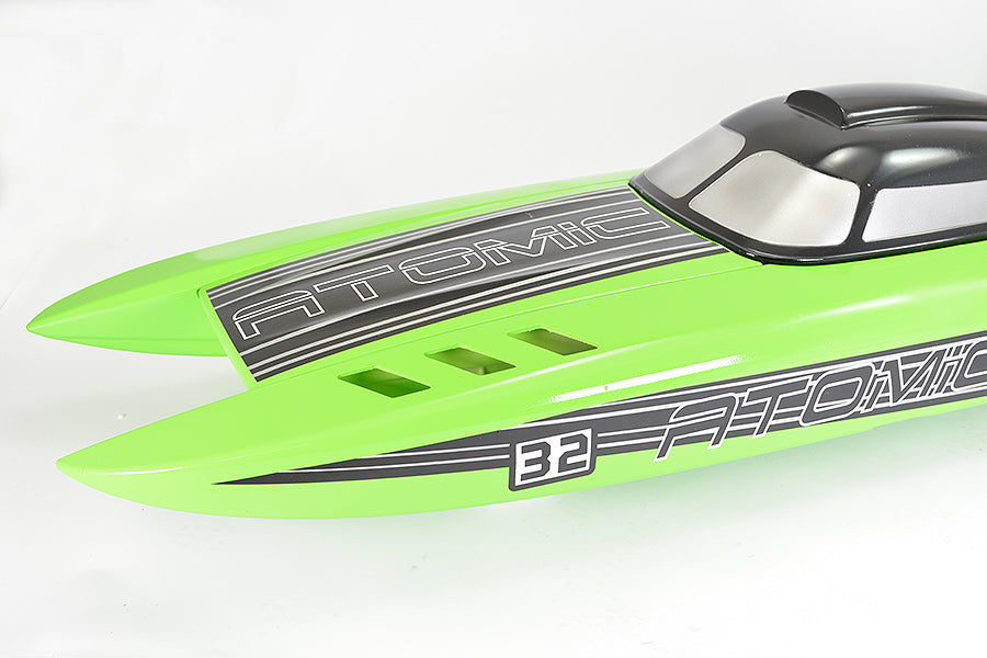 VOLANTEX ATOMIC SR85 BRUSHLESS BOAT (NO BATT)- GREEN