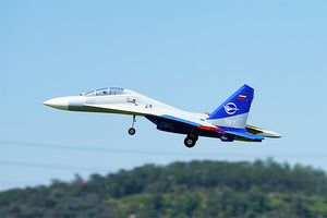 XFLY TWIN 50MM SU-27 EDF 750MM JET W/O TX/RX/BATT - GREY