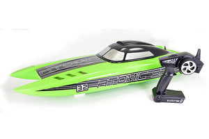VOLANTEX ATOMIC SR85 BRUSHLESS BOAT (NO BATT)- GREEN