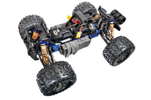HOBAO HYPER MONSTER TRUCK X ELECTRIC WITH HW150A ESC - BLUE