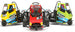 X-RIDER FLAMINGO 1/8 RC TRICYCLE RTR - RED