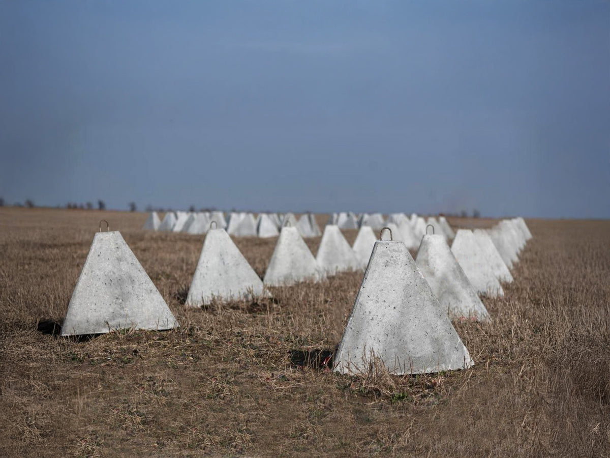 Dragon's Teeth' Аnti-Tank Obstacles
