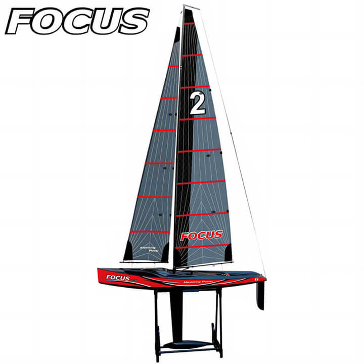 JOYSWAY FOCUS V3 ONE METRE SAILBOAT RTR RED
