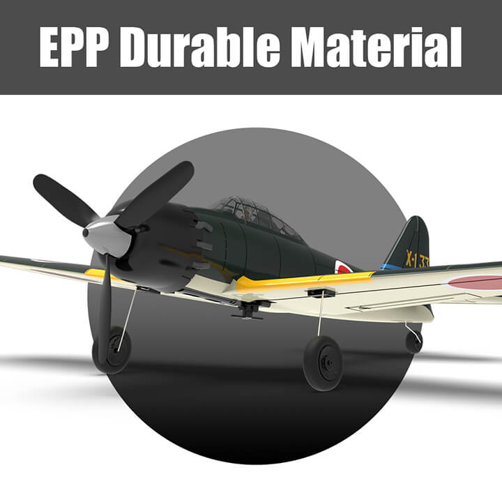 VOLANTEX MITSUBISHI ZERO 4CH 400MM BRUSHED W/GYRO EPP RTF