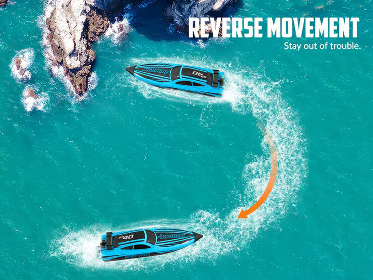 VOLANTEX ARROBOLT SR40 40CM BRUSHLESS BOAT RTR - BLUE (WITH USB CHARGER)