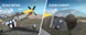 VOLANTEX P-51D MUSTANG GREEN 4CH 500MM BRUSHLESS WITH GYRO RTF