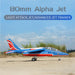 XFLY 80MM ALPHA EDF 970MM JET WITHOUT TX/RX/BATT - BLUE