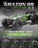 LOUISE RC X-CHAMP BLACK ARRMA KRATON 8S MOUNTED 24MM HEX
