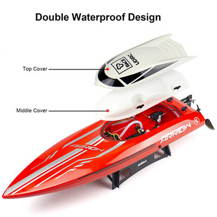 UDI RC ARROW 65CM BRUSHLESS 50KM/H HI-SPEED RTR BOAT