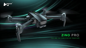 HUBSAN ZINO PRO FOLDING DRONE 4K, FPV, 5. 8G, GPS, FOLLOW, RTH