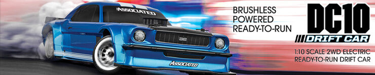 TEAM ASSOCIATED DC10 1:10 RWD DRIFT CAR RTR