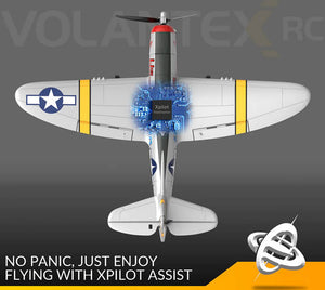 VOLANTEX P47 THUNDERBOLT 4CH 400MM BRUSHED WITH GYRO EPP RTF
