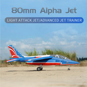 XFLY 80MM ALPHA EDF 970MM JET WITHOUT TX/RX/BATT - BLUE