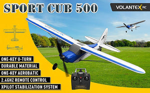 VOLANTEX SPORT CUB 500 4CH RTF 500MM BRUSHED W/GYRO EPP BLUE