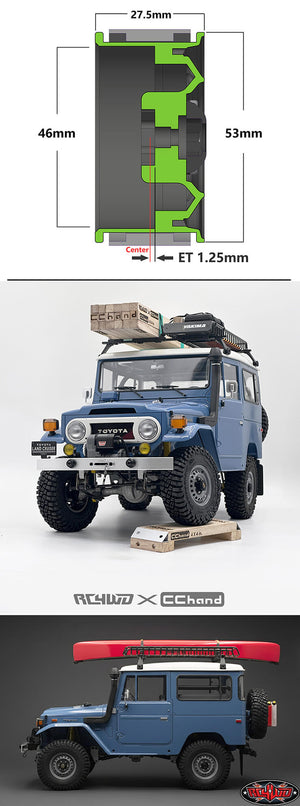 RC4WD CRUISER 1.9" BEADLOCK WHEELS