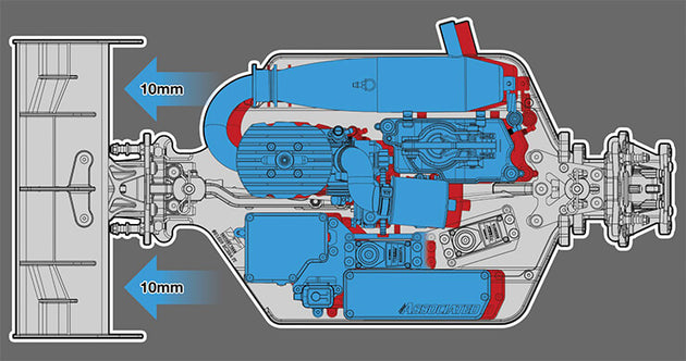 TEAM ASSOCIATED RC8B4 FACTORY TEAM RWB CHASSIS