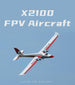 XFLY SWIFT X2100 TWIN GLIDER WITHOUT TX/RX/BATT
