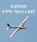 XFLY SWIFT X2100 TWIN GLIDER WITHOUT TX/RX/BATT