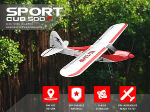 VOLANTEX SPORT CUB 500 4CH 500MM BRUSHED W/GYRO EPP RTF