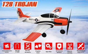 VOLANTEX T-28 TROJAN 4CH 400MM BRUSHED W/GYRO EPP RTF