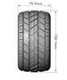 LOUISE RC MT-ROCKET T-MAXX SOFT 1/2" OFFSET HEX 17MM BLACK