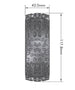 LOUISE RC B-PIONEER 1/8 FR/RR SOFT HEX 17MM WHITE