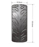 LOUISE RC GT-TARMAC 1/8 FR/RR SUPER SOFT HEX 17MM SPOKE BLACK CHROME