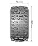 LOUISE RC MT-PIONEER T-MAXX SOFT 1/2" OFFSET HEX 17MM BLACK